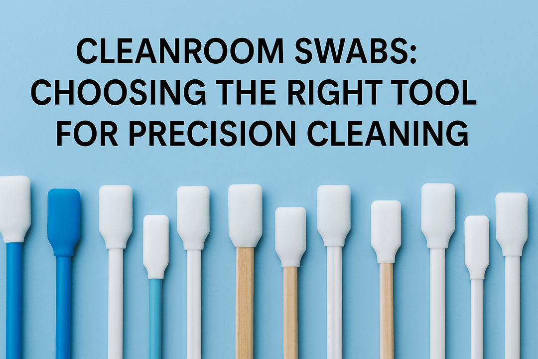 Cleanroom Swabs: Choosing the Right Tool for Precision Cleaning - MTESolutions