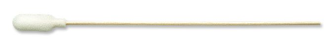 Puritan 1806-WCFLB PurSwab 6 inch Large Foam over Cotton Swab w/Wooden Handle