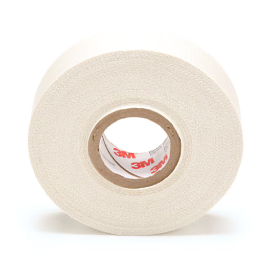 3M 7000132172 Glass Cloth Electrical Tape 27, White, Rubber Thermosetting Adhesive, 2 in x 60 yd (48,8 mm x 55 m), 20/case