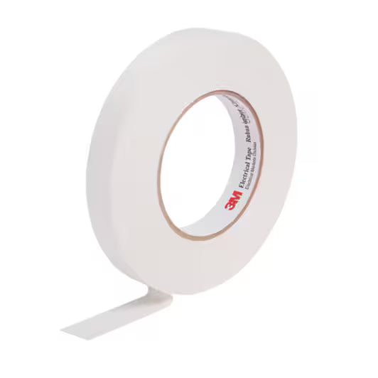 3M 7100045988 Glass Cloth Electrical Tape 27, 3/4 in x 60 yd, 12 Rolls/Case