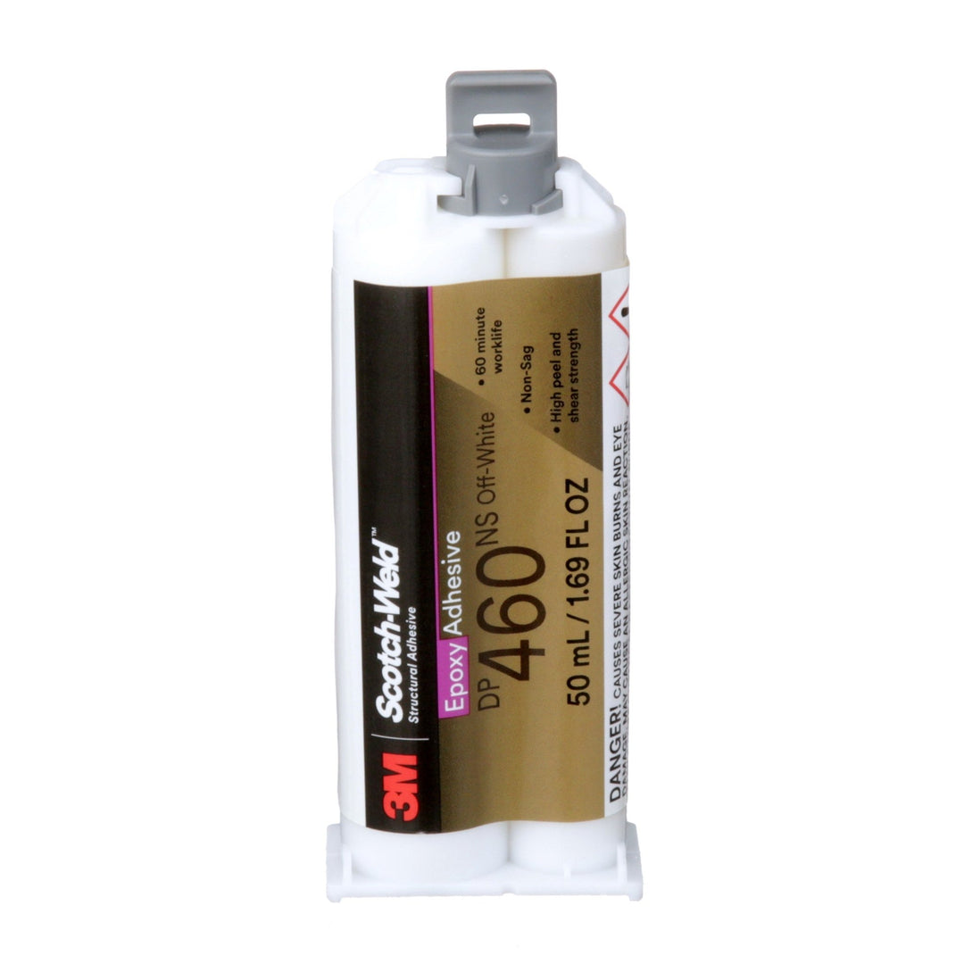 3M 7100148751 Scotch - Weld Epoxy Adhesive DP460NS, Off - White, 50 mL Duo - Pak MTESolutions
