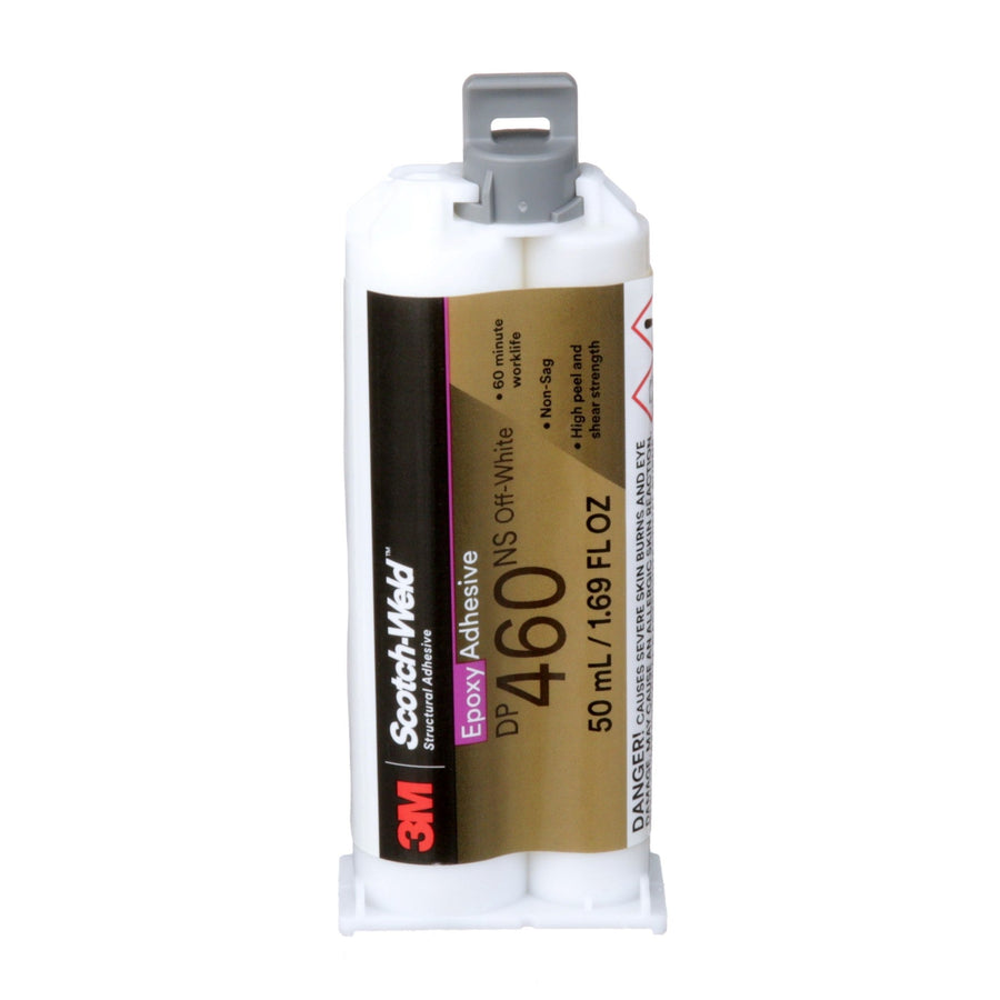 3M 7100148751 Scotch - Weld Epoxy Adhesive DP460NS, Off - White, 50 mL Duo - Pak MTESolutions
