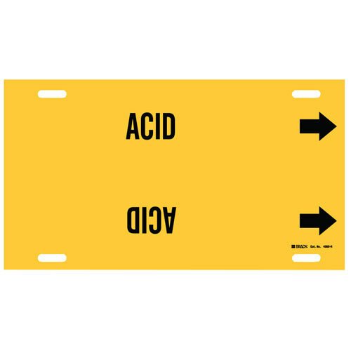 4000 - H Brady Strap - On Pipe Marker MTESolutions