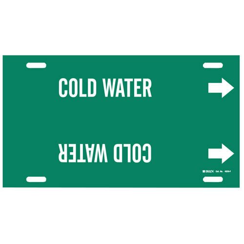 4029 - F Brady Strap - On Pipe Marker MTESolutions