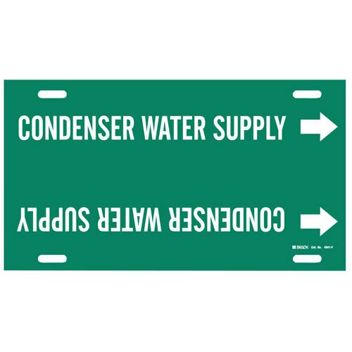 4041 - F Brady Strap - On Pipe Marker MTESolutions