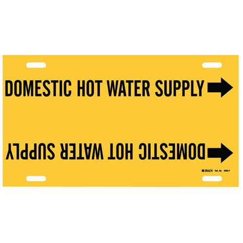 4053 - F Brady Strap - On Pipe Marker MTESolutions