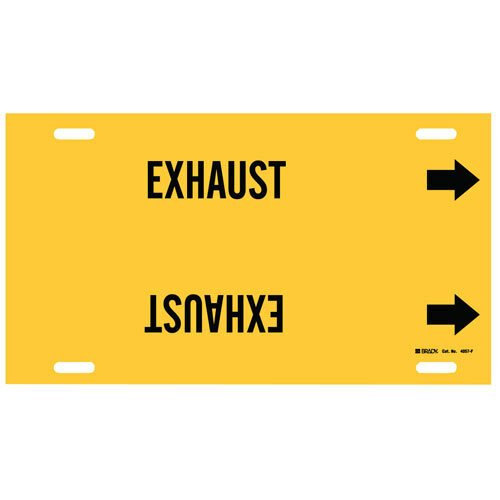 4057 - F Brady Strap - On Pipe Marker MTESolutions