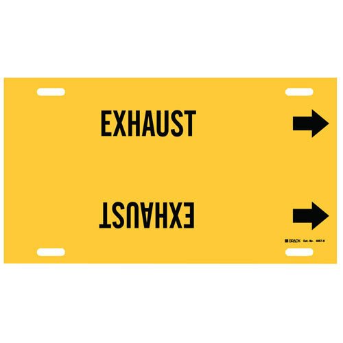 4057 - H Brady Strap - On Pipe Marker MTESolutions