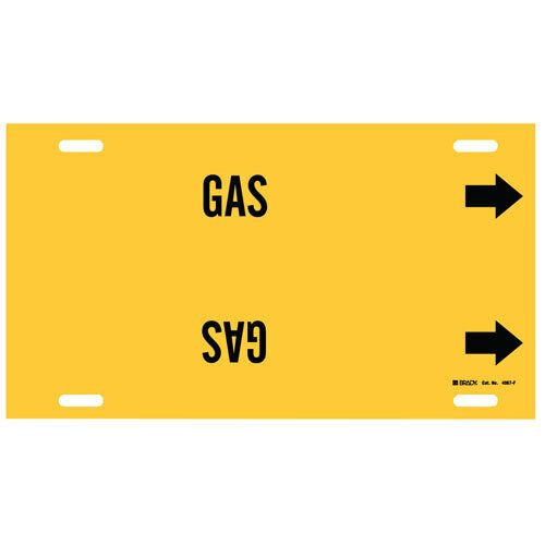 4067 - F Brady Strap - On Pipe Marker MTESolutions