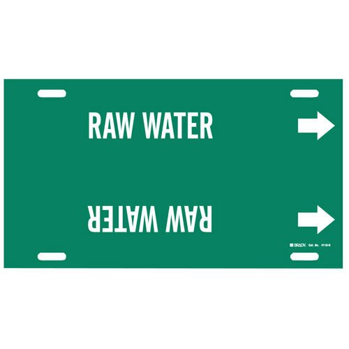 4116 - H Brady Strap - On Pipe Marker MTESolutions