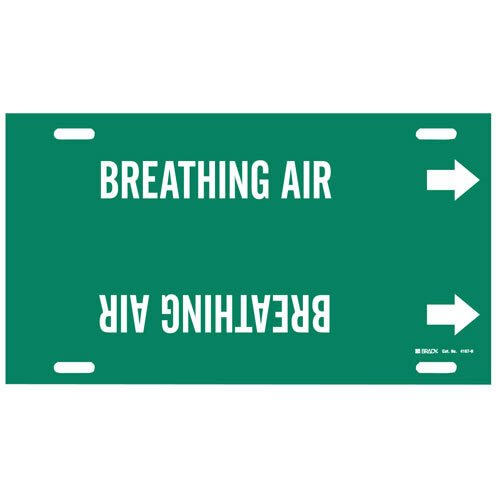 4167 - H Brady Strap - On Pipe Marker MTESolutions