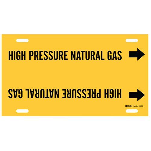 4194 - H Brady Strap - On Pipe Marker MTESolutions