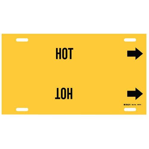 4197 - H Brady Strap - On Pipe Marker MTESolutions