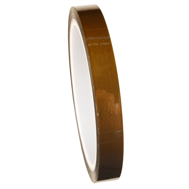 Protektive Pak 47027 Wescorp ESD Tape, Polyimide, Hi Temp, 1/2 in x 36 yd