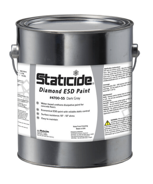 ACL Staticide 4700 - SS 1, Diamond Polyurethane Floor Covering, 1 Gal. MTESolutions