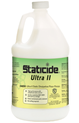 ACL Staticide 4800 - 2 Ultra II Floor Finish, 54 - gallon drum MTESolutions