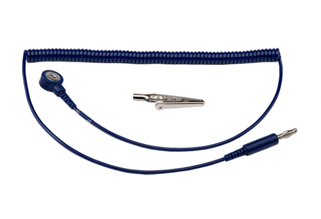 ACL Staticide 8101, Economy Wrist Strap Cord, 4mm, 6ft, Pack of 6 MTESolutions