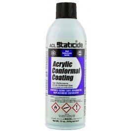 ACL Staticide 8690 Acrylic Conformal Coating Spray, 12oz aerosol can; 12 per case MTESolutions