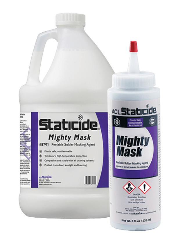 ACL Staticide 8691 Mighty Mask, 8 oz / 236 ml plastic bottle 12 per case MTESolutions