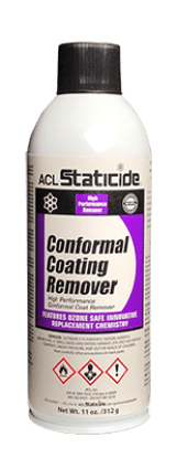 ACL Staticide 8698 Conformal Coating Remover, 12 oz Can; 12 cans per case MTESolutions