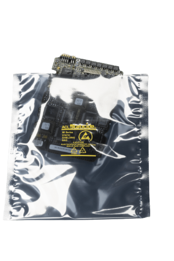 ACL Staticide MI68 Staticide Open Metal - In Static Shielding Bags, 6" X 8" bags, 2.8 mil, 100 bags per pack, 5 packs per case MTESolutions