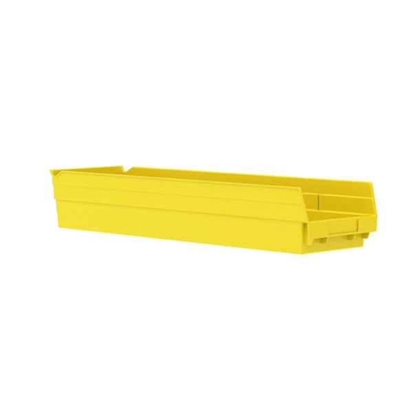Akro - Mils 30164YELLO Shelf Bin 23 - 5/8 x 6 - 5/8 x 4, Yellow MTESolutions