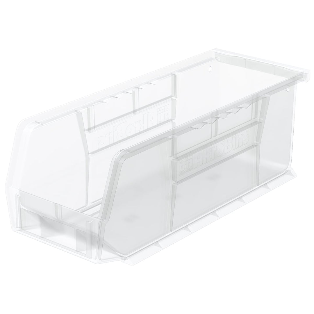 Akro - Mils 30224SCLAR AkroBin 10 - 7/8 x 4 - 1/8 x 4, Clear MTESolutions