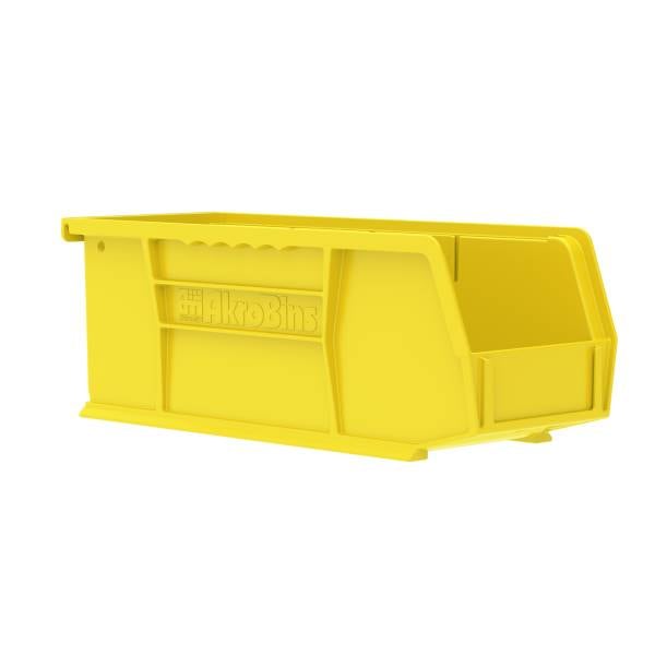Akro - Mils 30224YELLO AkroBin 10 - 7/8 x 4 - 1/8 x 4, Yellow MTESolutions