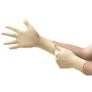 Ansell, MF - 300 - L, Latex Gloves, MicroFlex, NonSterile, Standrard Cuff, Texture Fingers, Large, 100/Pk MTESolutions