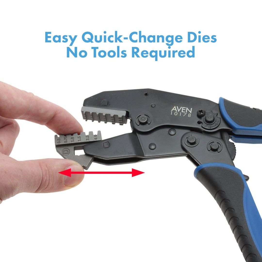 Aven Tools 10171 - KIT, Deluxe Crimping Tool Kit MTESolutions