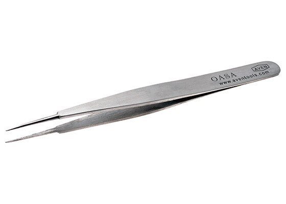 Aven Tools 18027USA Tweezers Pattern 0A - SA Straight Fine MTESolutions