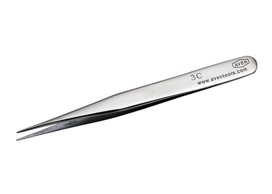 Aven Tools 18054 - CS, Tweezers 3C - CS MTESolutions