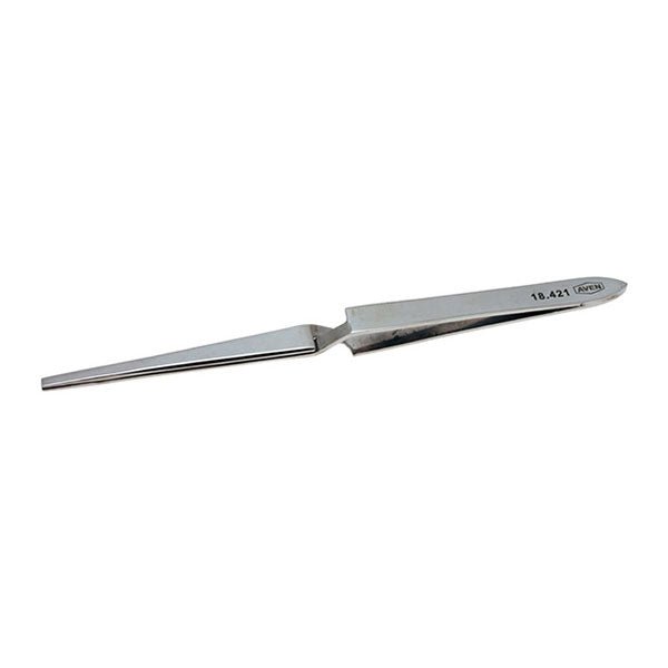 Aven Tools 18421, Self Locking Tweezers, Wide Tips, 6 1/4 Inches MTESolutions