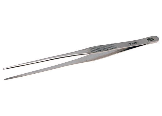 Aven Tools 18426, Utility Tweezers, Straight Fine Tips, 7in MTESolutions