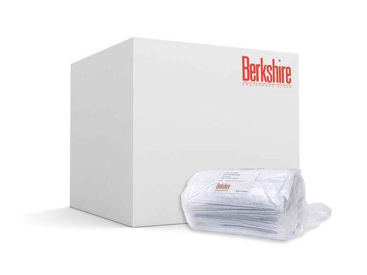 Berkshire BM180ELK50B, BCR Cleanroom Face Mask, Medium, Case of 1500 MTESolutions