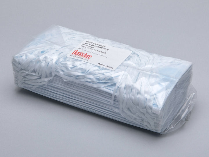 Berkshire BM210HBPU50B, BCR Cleanroom Face Mask, Large, Case of 1800 MTESolutions