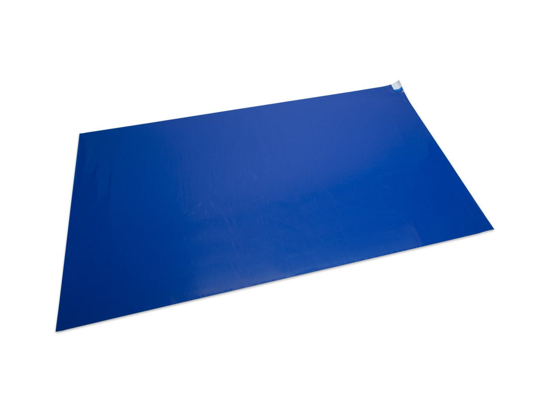 Berkshire CPM36604, CleanPath Adhesive Mats, Blue, 36in x 60in, Case of 120 Sheets MTESolutions