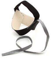 Botron B7503, Black Standard Heel Grounder W - 1 Megohm Resistor MTESolutions