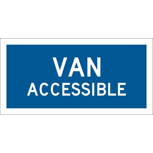 Brady 103750 Supplemental Handicap Ada Parking Sign MTESolutions