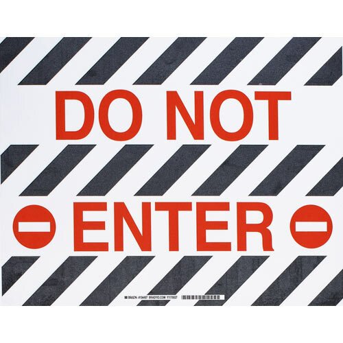 Brady 104497 Floor Sign MTESolutions
