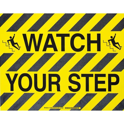 Brady 104499 Floor Safety Sign MTESolutions