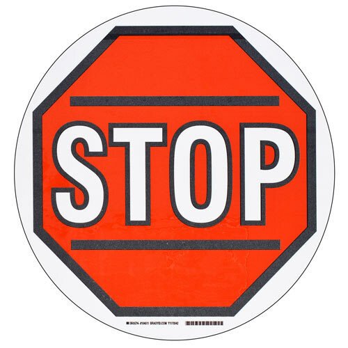 Brady 104511 Floor Sign MTESolutions