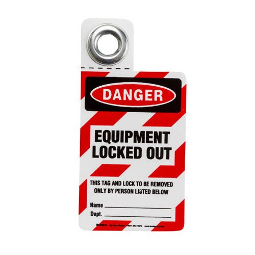 Brady 105722 Padlock Tag MTESolutions