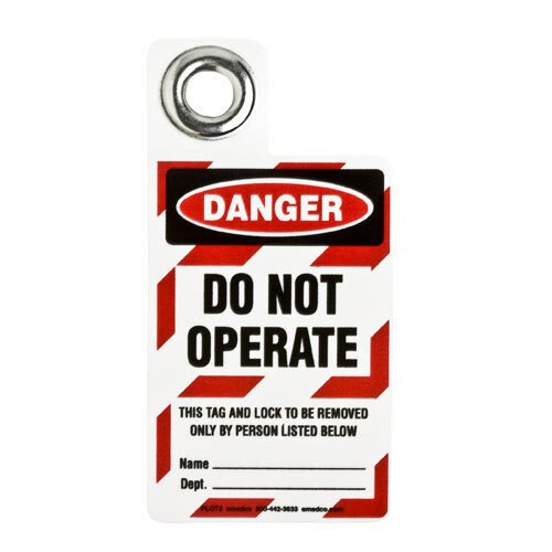 Brady 105723 Padlock Tag MTESolutions