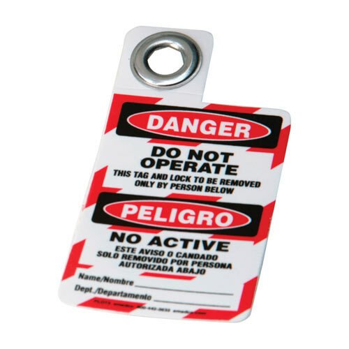 Brady 105724 Padlock Tag MTESolutions