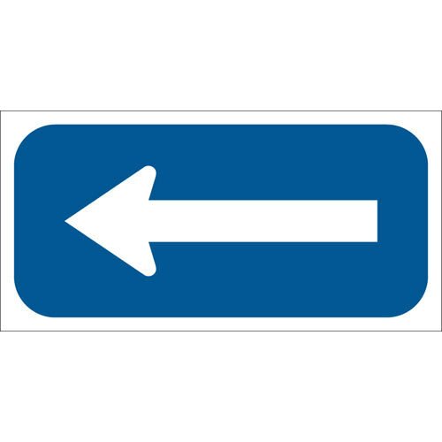 Brady 113315 12X6 Blank W - Single Arrow MTESolutions