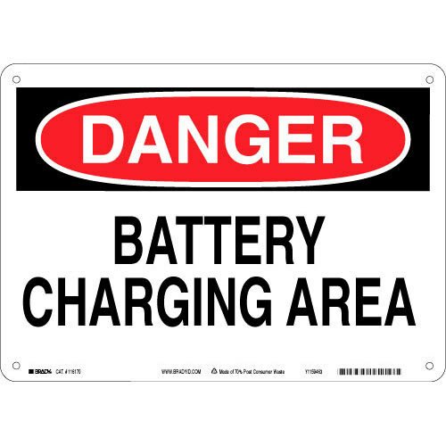 Brady 116170 Eco - Friendly Danger Sign MTESolutions