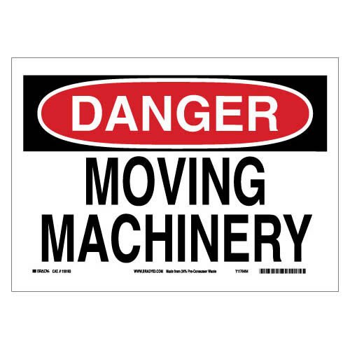 Brady 118193 Eco - Friendly Danger Sign MTESolutions