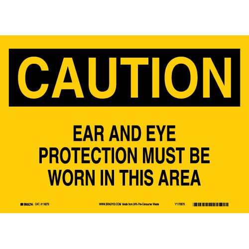 Brady 118273 Eco - Friendly Caution Sign MTESolutions
