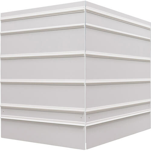 Brady 140740 Plastic 3 - Side Free Stand, 36" H X 24" W, Signs Per Board 4 MTESolutions